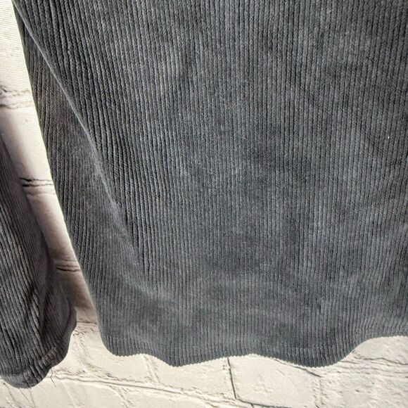 Gap Vintage 90s Y2K Velvet Mock Neck Long Sleeve Top Size Medium - Picture 8 of 8